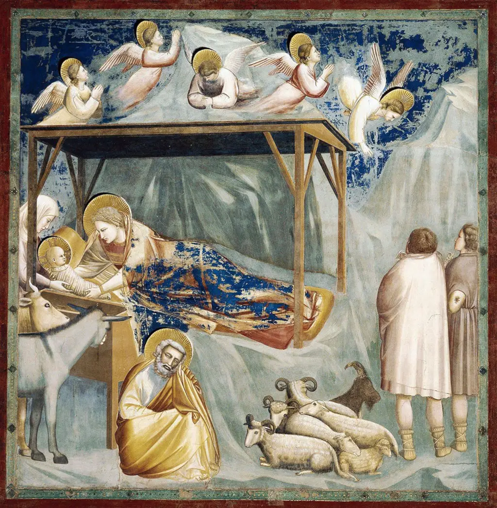 The Nativity (Birth of Jesus) Giotto